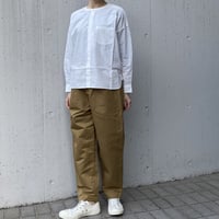 universal tissu   バーバーストライプ   ワーキングシャツ