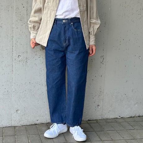 yuni／ユニ　11ozデニム テーパードパンツ