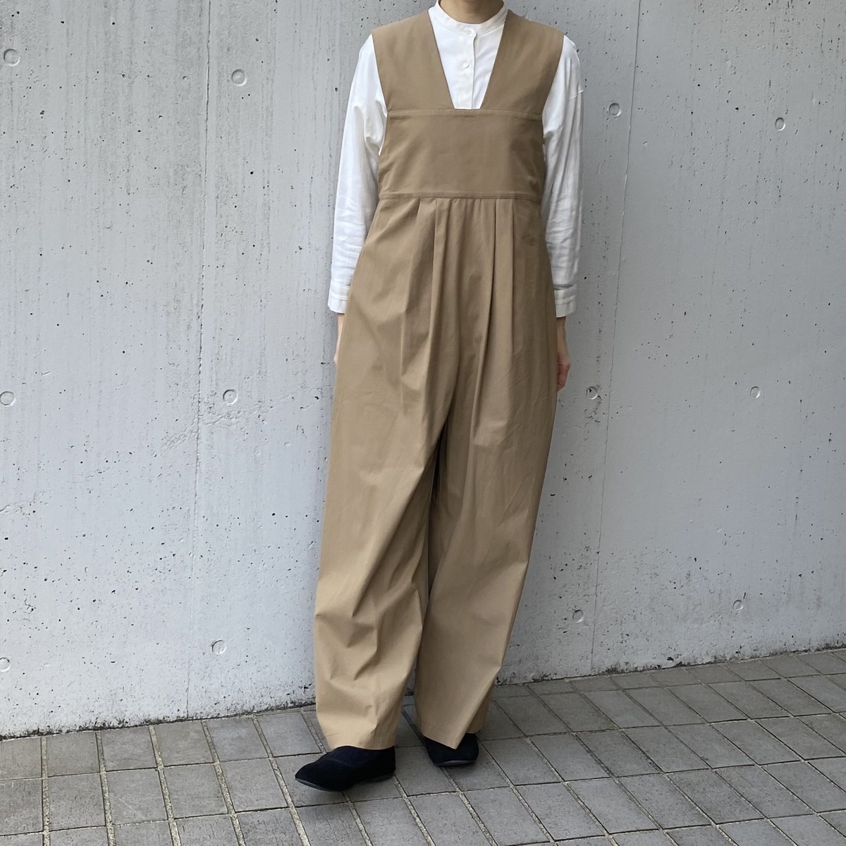 yuni ／ユニ 80/2強撚 ギャバサロペット | Nine Two