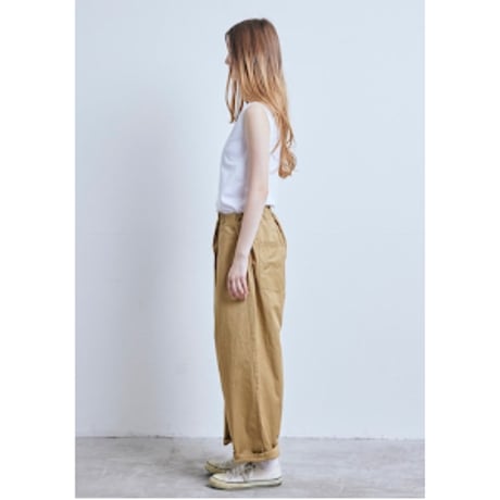 (g)/グラム　CHINO CLOTH POKKA PANTS（チノクロスポッカパンツ）