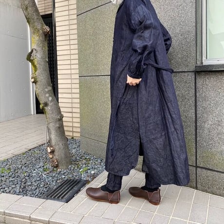 （g）／グラム　ライトデニムシャツワンピース