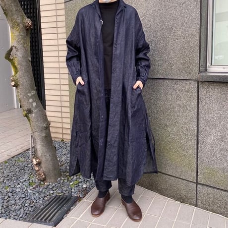 （g）／グラム　ライトデニムシャツワンピース