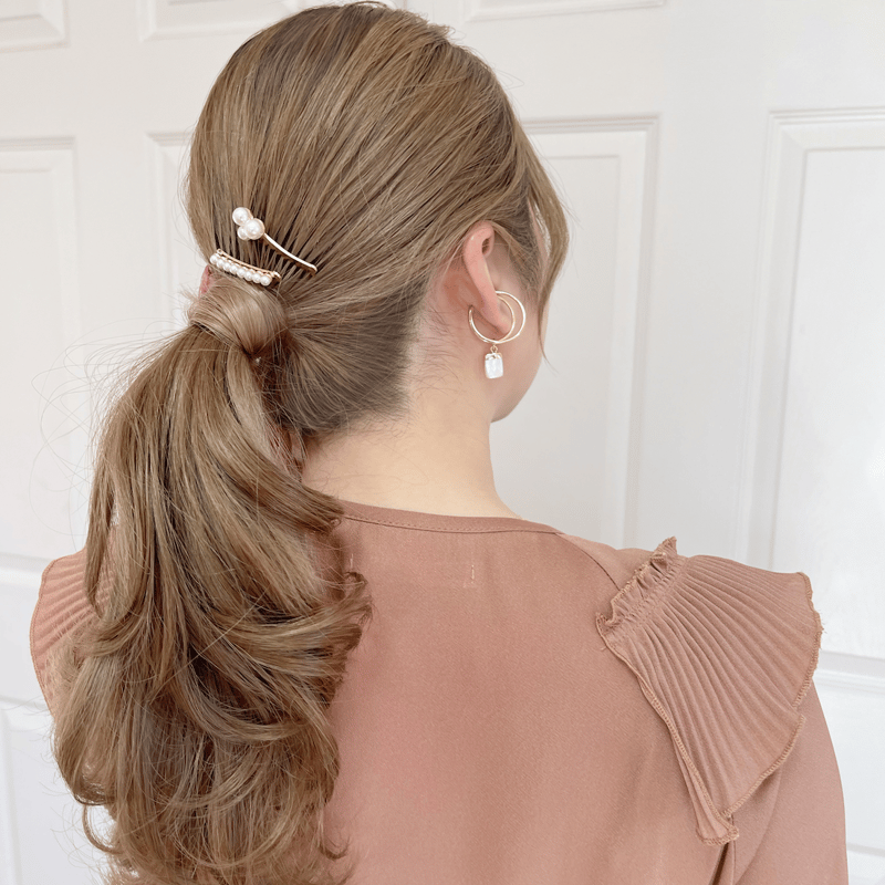 Mint Lola ミントローラ ブライダル ヘアアクセサリーコーム 2個セット Mint Lola ミントローラ ブライダル ヘアアクセサリーコーム 2個