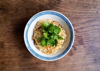 〈温〉葱油和え麺セット（麺・タレ付き）｜4人前