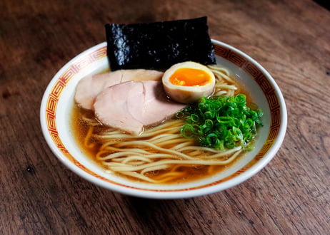 無添加ラーメンセット（中華麺 中太・スープ付き）｜4食入り