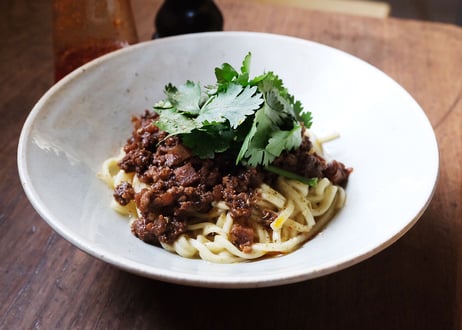ジャージャー麺セット（太麺・肉味噌付き）｜4人前
