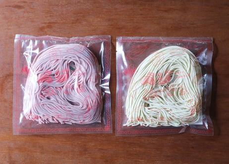 ベジぬーどる 4食セット（麺のみ） 　※今回はビーツの太麺です