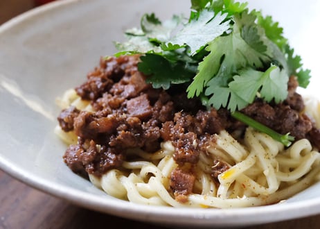ジャージャー麺セット（太麺・肉味噌付き）｜4人前