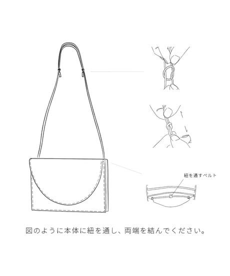Strap for long wallet shoulder