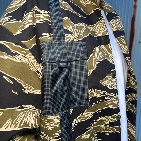 JOHN SOFIA RIPSTOP TACTICAL SHIRT (TIGER CAMO)｜ジョンソフィア リップストップ タクティカル シャツ（タイガーカモ）