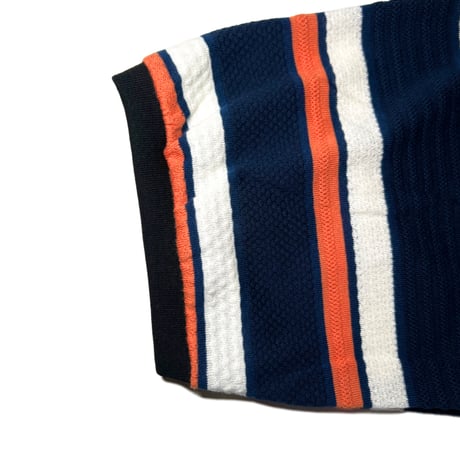 JOHN SOFIA 2000's Shortsleeve Boarderknit (Navy) | ジョン ソフィア トゥーサウザンズ ショートスリーブ ボーダーニット（ネイビー）