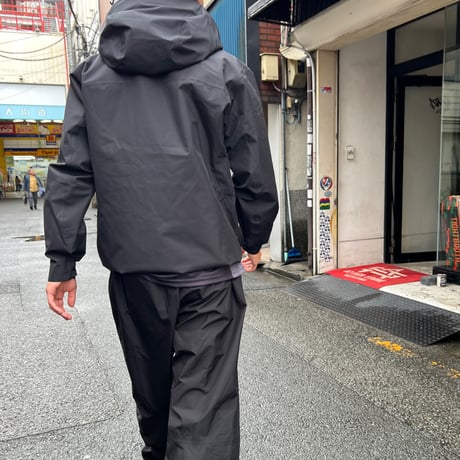 Attack Fishing Club “AS LOGO” GORE-TEX SHELL JACKET (BLACK) | アタックフィッシングクラブ ゴアテックス シェルジャケット（ブラック)