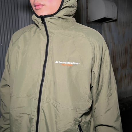 ADG Howl Reversible Hooded Jacket (Grn)｜エーディージー ハウル リバーシブル フーデッドジャケット（グリーン）