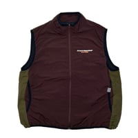 ADG Howl Ripstop Nylon Vest (Brn)｜エーディージー ハウル リップストップナイロンベスト（ブラウン）