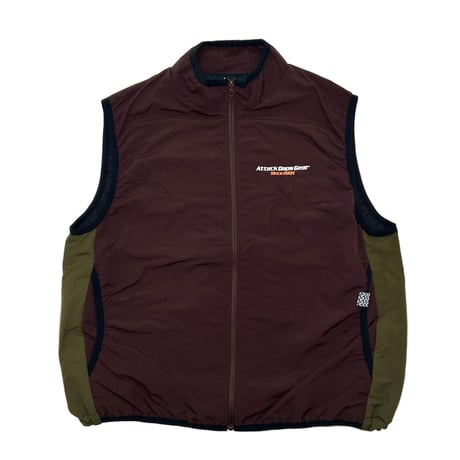 ADG Howl Ripstop Nylon Vest (Brn)｜エーディージー ハウル リップストップナイロンベスト（ブラウン）
