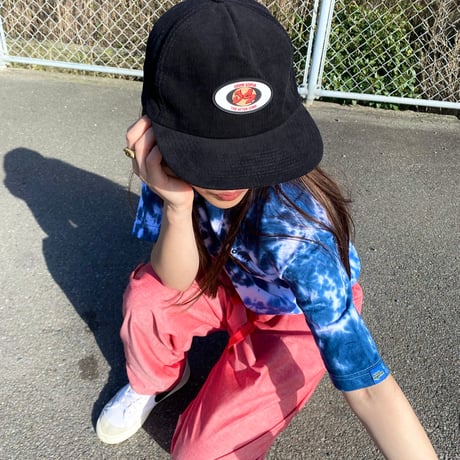 JOHN SOFIA CORDUROY SNAPBACK (NAVY)