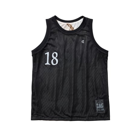 EVISEN  OHAKO CAMO MESH TANK (Black/Sand) | エビセン オハコ カモ メッシュ タンク（ブラック／サンド）