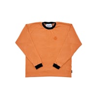 JOHN SOFIA Ringer Thermal Knit (Orange Border)｜ジョンソフィア リンガー サーマルニット（オレンジボーダー）