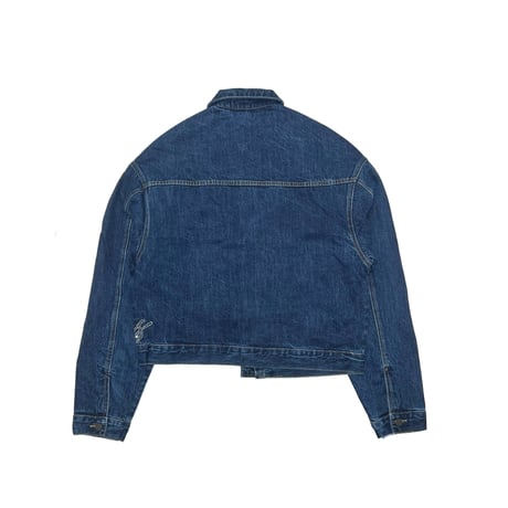 VALABASAS ENCRYPTED & SCRIPTED DENIM SET-UP (BLUE)｜ヴァラバサス エンクリプティッド＆スクリプト デニムセットアップ（ブルー）