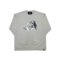 ATTACK ORIGINAL 19th Anniversary LS Tee (Cement)｜アタックオリジナル 19th ロングスリーブT（セメント）