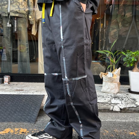 JOHN SOFIA After Zone Cross Camo Pants (Black)｜ジョンソフィア アフターゾーン クロス カモパンツ（ブラック）