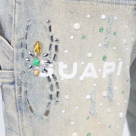 GUAPI Emerald Spider Denim (Emerald Spider) | グアピ エメラルド スパイダー デニム（エメラルド スパイダー）