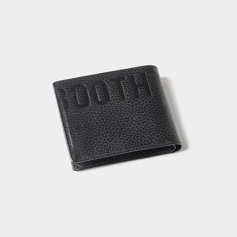 TIGHTBOOTH LEATHER BIFOLD WALLET 黒 財布-