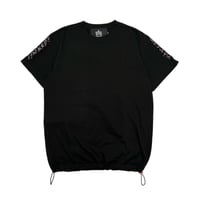 ADG SCRIPT DRAWCORD TEE (BLK)｜エーディージー スクリプト ドローコード ティーシャツ（ブラック）