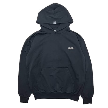 SLOW UP Garment Dyed French Terry Hoodie (Green, Black)｜スロウアップ ガーメントダイ フレンチテリー フーディー（グリーン/ブラック）