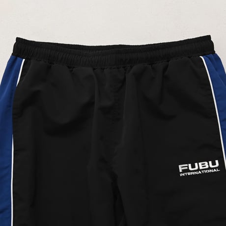 FUBU TRACK JACKET & PANTS “SET-UP” (BLACK)｜フブ トラックジャケット＆パンツ セットアップ（ブラック）