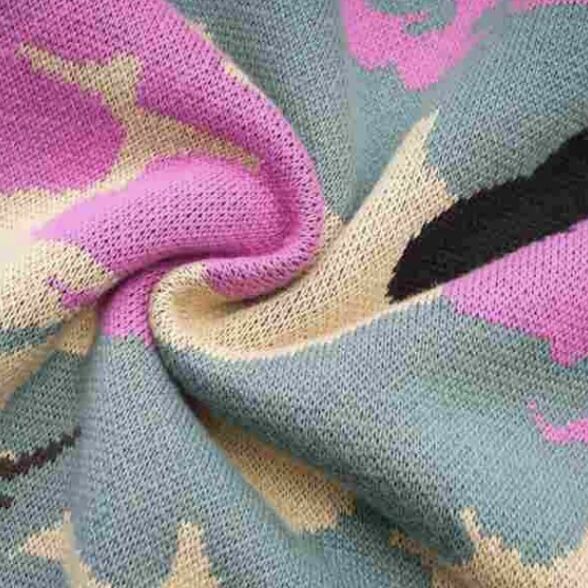 SUPPLIER Kemuri Camo Knit Cardigan