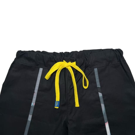JOHN SOFIA After Zone Cross Camo Pants (Black)｜ジョンソフィア アフターゾーン クロス カモパンツ（ブラック）