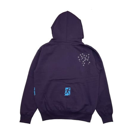 ADG Next Escape Zip Hoodie (Dark Purple)｜エーディージー ネクストエスケープ ジップフーディー（ダークパープル）