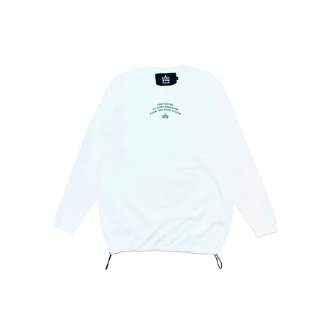 ATTACK ORIGINAL “CONCEPT” Drawcord LS Tee II (Wht)｜アタックオリジナル “コンセプト” ドローコード ロングスリーブT II（ホワイト）