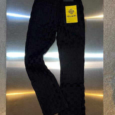 GUAPI Obsidian Black Braided Pant (Black)
