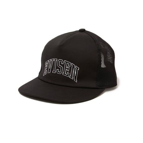 EVISEN COLLEGE MESH CAP (BLACK)｜エヴィセン カレッジ メッシュ キャップ（ブラック）