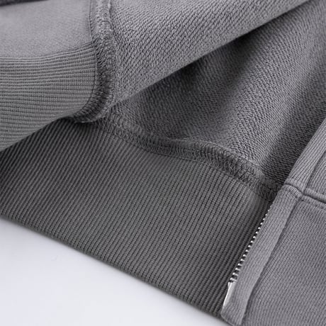 SUPPLIER Cross Zip Hoodie V2 “New Silhouette” (Grey)｜サプライヤー クロス ジップフーディー V2 “ニューシルエット” (グレー）