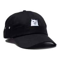 RIPNDIP LORD NERMAL 6 PANEL POCKET HAT (Black)