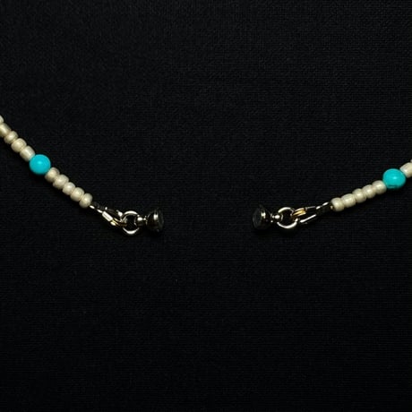 JOHN SOFIA Feather Beads Necklace (Leaf)｜ジョンソフィア フェザービーズネックレス（リーフ）