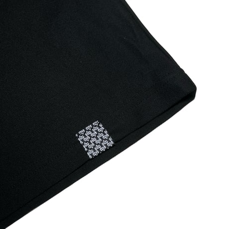 ATTACK ORIGINAL Compass L/S Polo (BLACK)｜アタックオリジナル コンパス ロングスリーブ ポロ（ブラック)