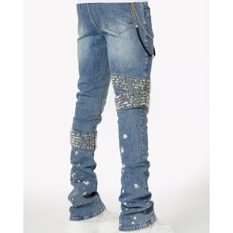 GUAPI Aqua Blue Warpath Denim (Blue)｜グアピ アクアブルー ウォーパス デニム（ブルー）
