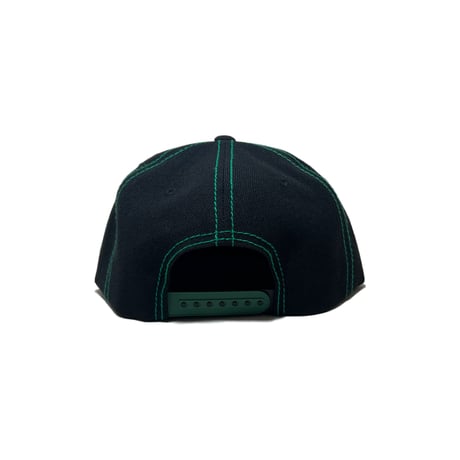 ADG AS Logo Stitch Snapback (Grn)｜ADG ASロゴ ステッチ スナップバック（グリーン）