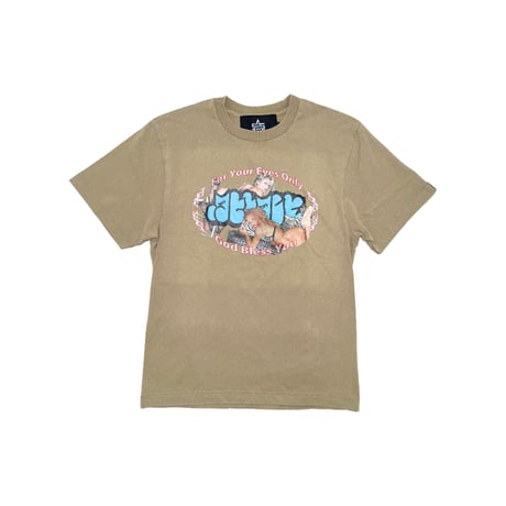ATTACK ORIGINAL M4U T-SHIRT (Beige) | アタックオリジナル メイドフォーユー Tシャツ (ベージュ)