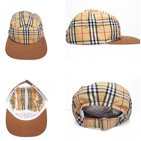 “T”Original Camp Cap (Check)｜ティーオリジナル キャンプキャップ（チェック）
