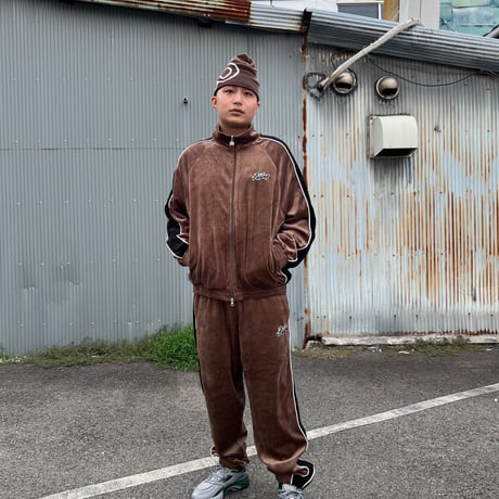 FUBU FB BEANIE (BROWN)｜フブ エフビー ビーニー（ブラウン）