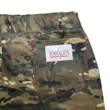 JOHN SOFIA Mixed by After Zone Trousers (Multi Camo)｜ジョンソフィア ミックスド バイ アフターゾーン トラウザーズ（マルチカモ）