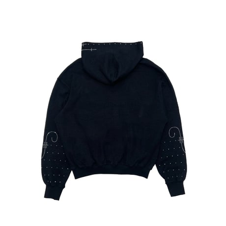 DND4DES Our Lady Of The Hot Drill Sweater (BLACK)｜ディーエヌディーフォーデス ホットドリル セーター（ブラック）
