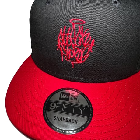 ADG Angel Logo 9FIFTY Snapback (Black/Red)｜ADG エンジェルロゴ 9FIFTY スナップバック（ブラック/レッド）