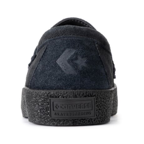 CONVERSE SKATEBOARDING CS LOAFER II SK (BLACK MONOCHROME)｜コンバース スケートボーディング CS ローファーⅡ SK（ブラックモノクローム）