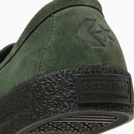 CONVERSE SKATEBOARDING CS LOAFER II SK (DARK GREEN/BLACK)｜コンバーススケートボーディング CS ローファーⅡ SK（ダークグリーン/ブラック）